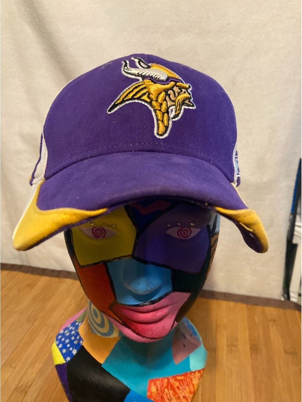 Reebok Minnesota Vikings NFL Equipment Baseball Cap Hat Purple Adjustable Cotton